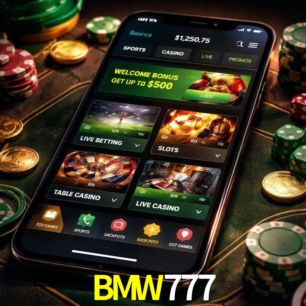 Diseño de juegos móviles BMW777 para usuarios en México