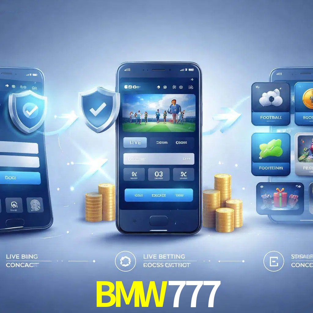 Pasos de acceso a la app BMW777 en pantalla de teléfono móvil